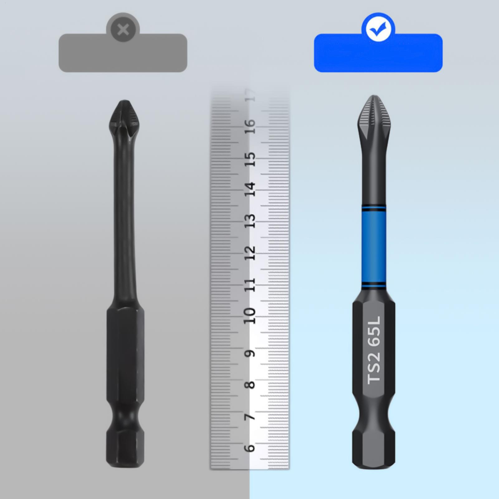 Screwdriver Set - Matkap Tornavida Ucu Seti 6 Parçalı