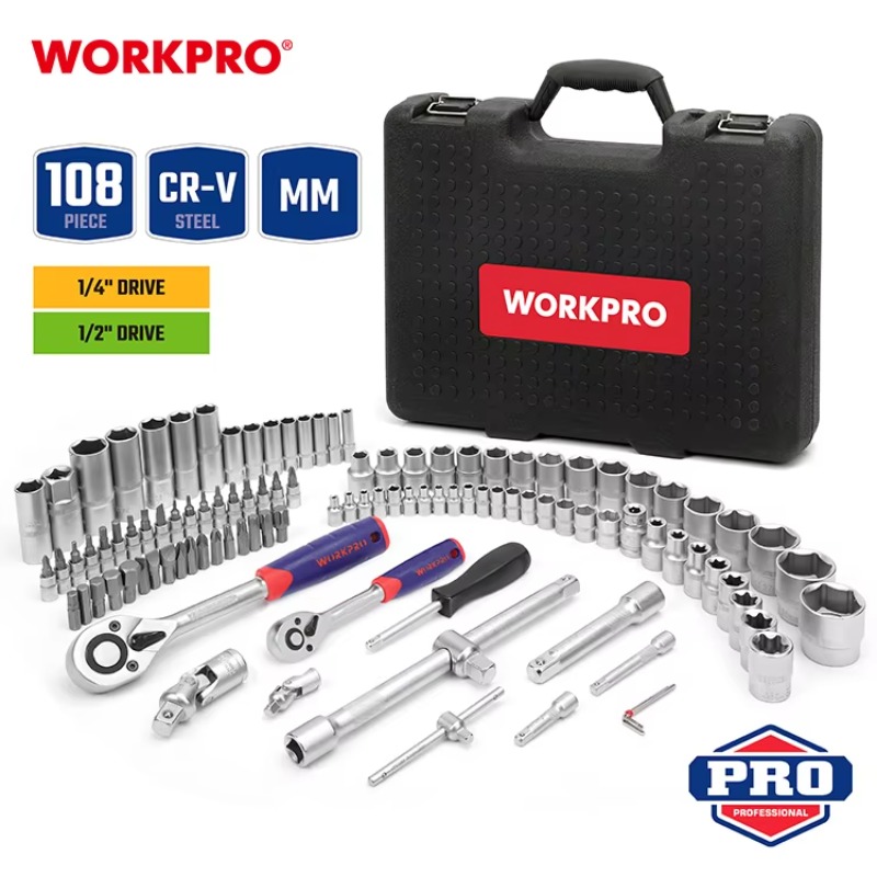 108 Parça Profesyonel Mekanik  - Socket Wrench incelemesi ve fiyatı