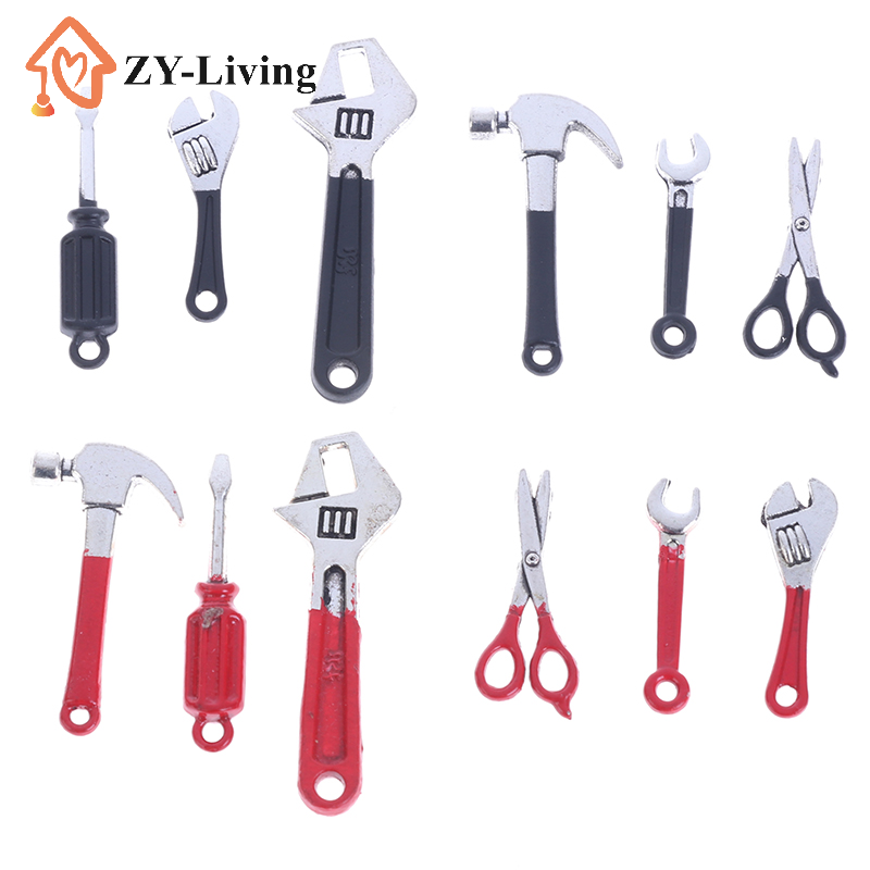 6 adet/takım Dollhouse Mini ta - Wrench Set incelemesi ve fiyatı